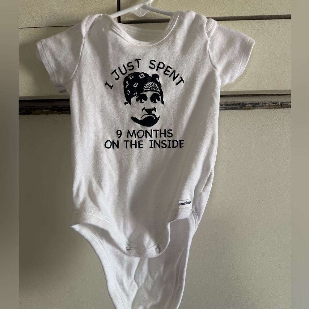 Gerber The Office Onesie Size 6-9M